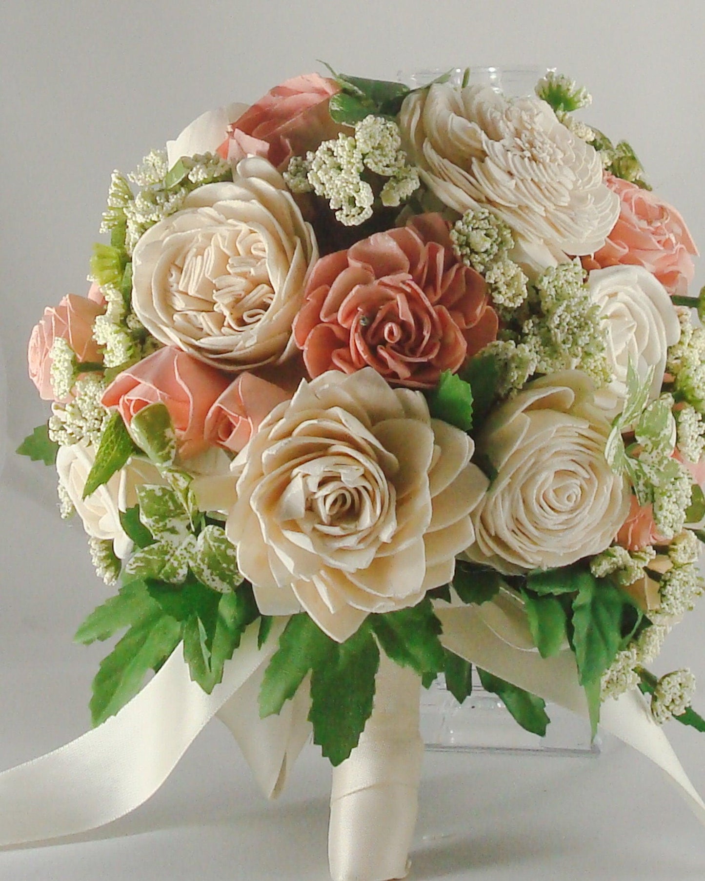 Bridal bouquet, pink and white wedding flowers, bridesmaids bouquet