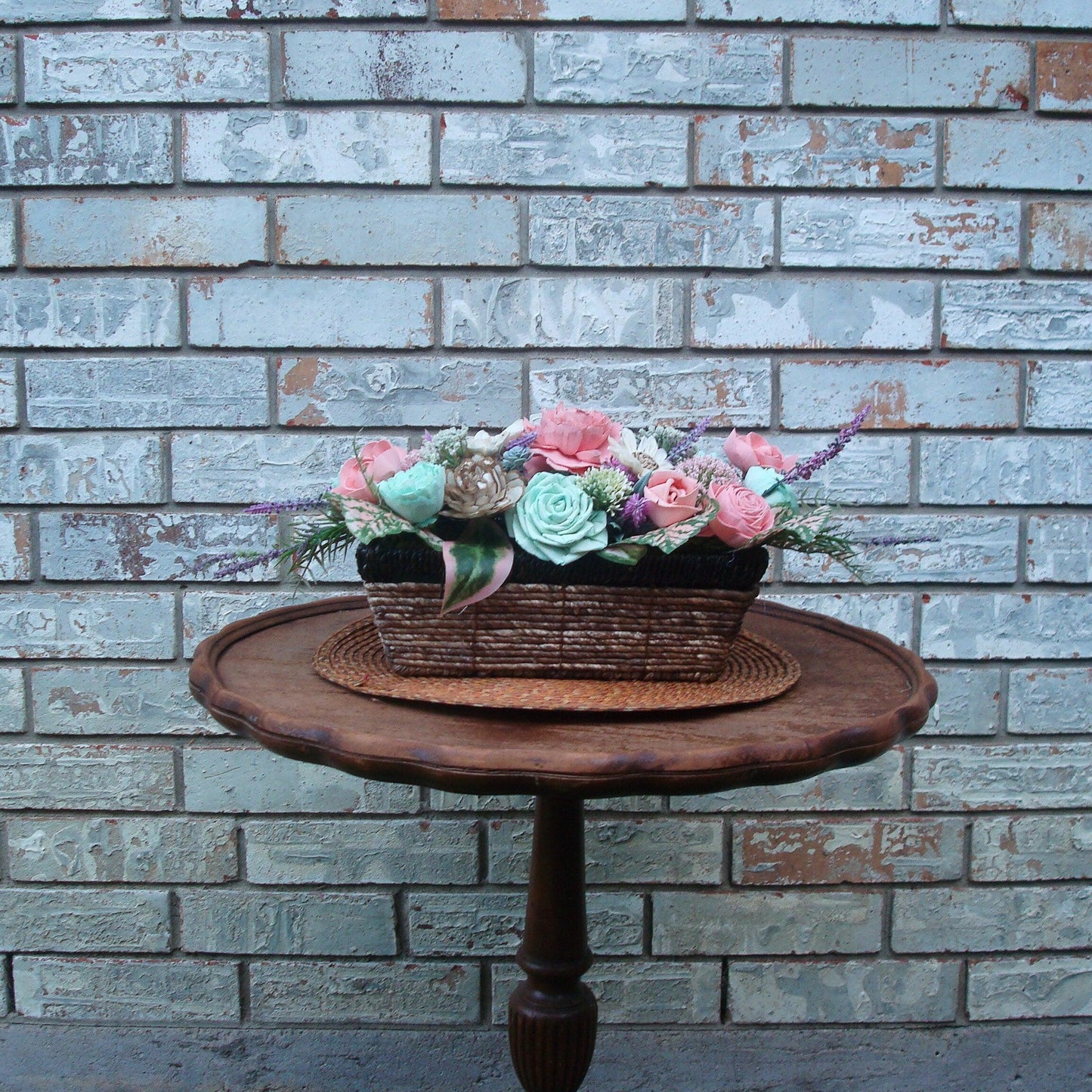 Rustic Sola Wood Flowers, Eco-Friendly Floral Arrangement, Keepsake Floral, Centerpiece, Farmhouse Decor