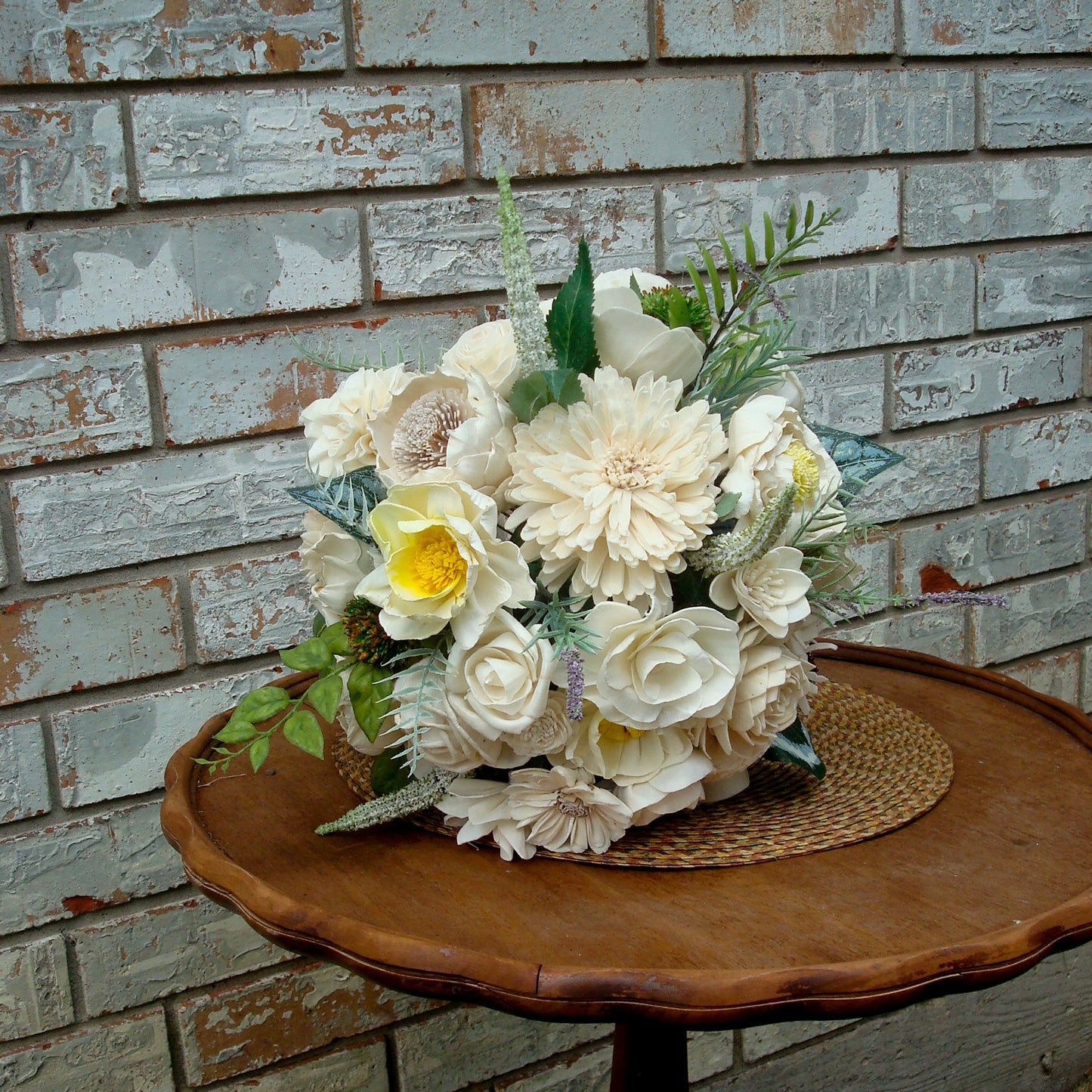 White Bridal Bouquet