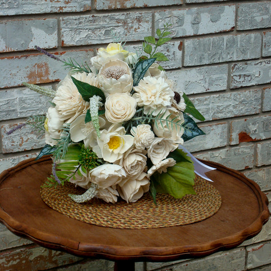 White Bridal Bouquet