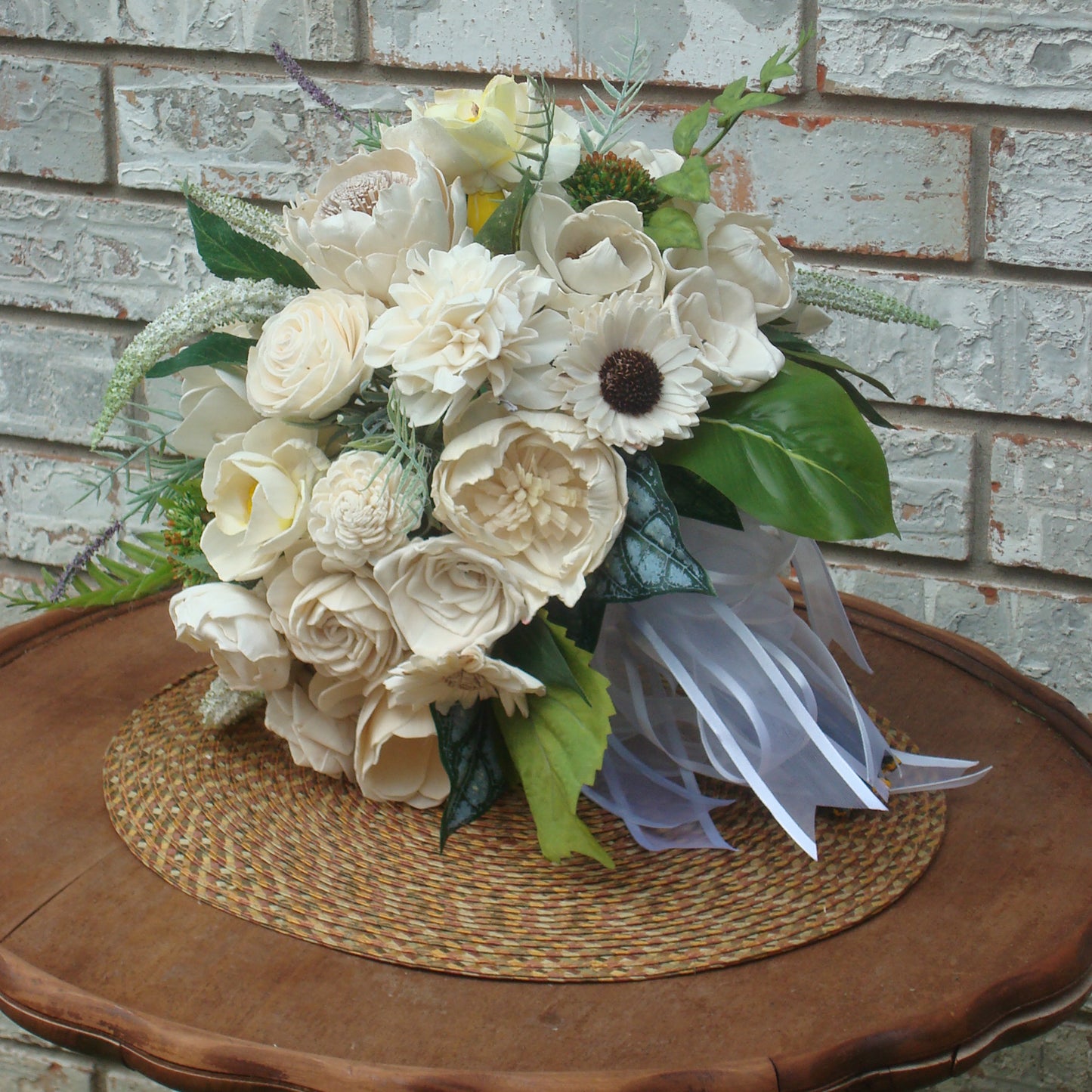 White Bridal Bouquet