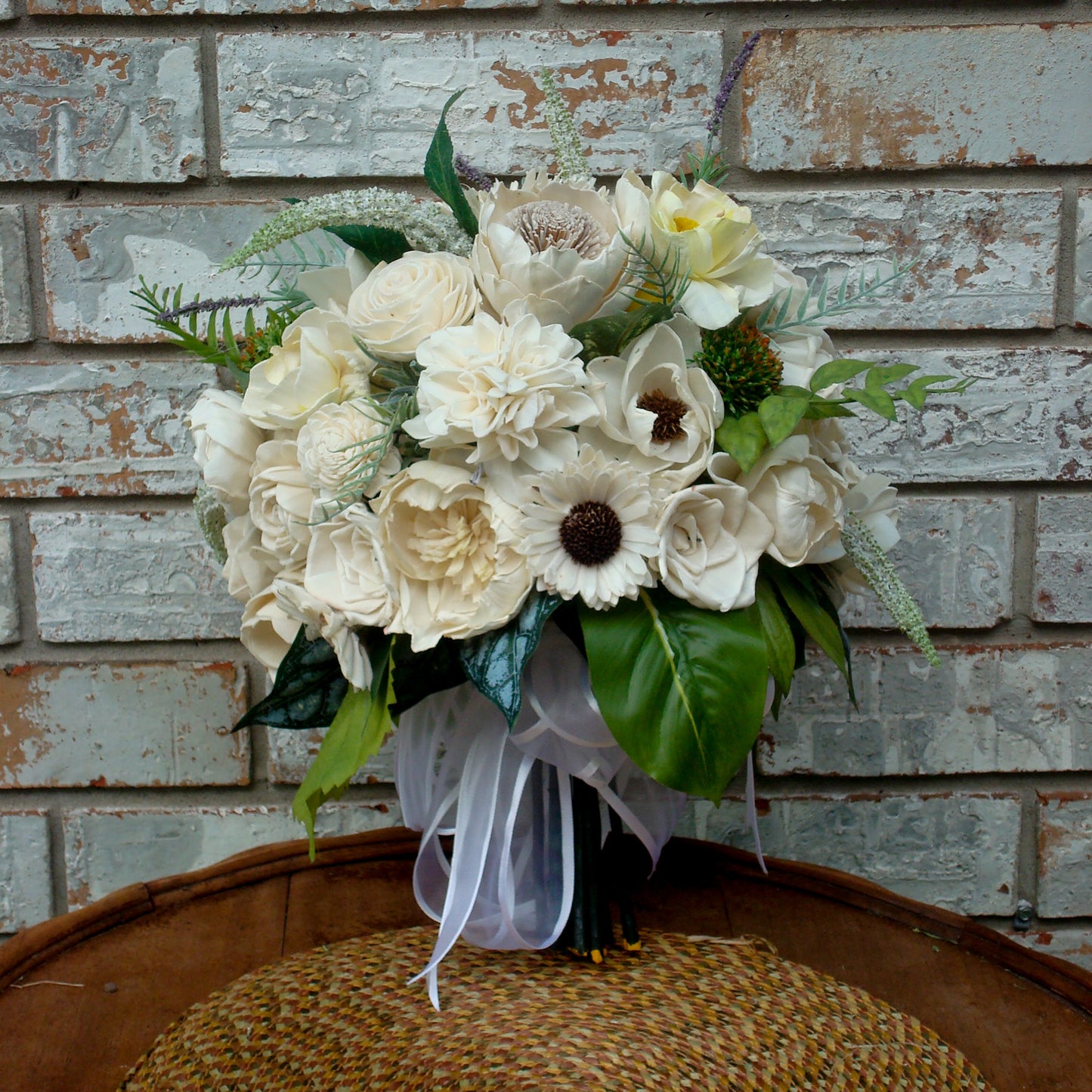 White Bridal Bouquet